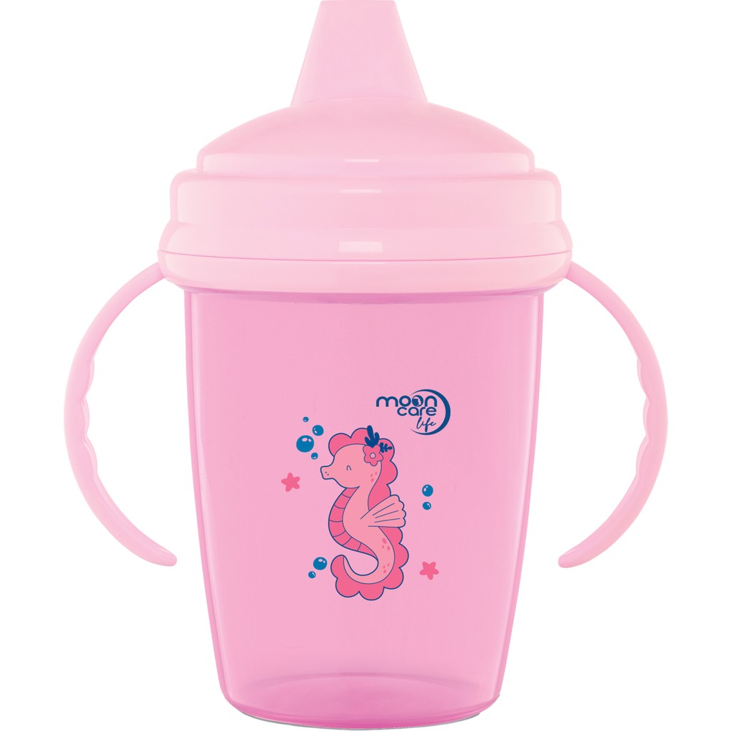 Moon Care Lıfe Enjoy Akıtmaz Pp Alıştırma Bardağı 240 ml - Pembe Biberon Fiyatı