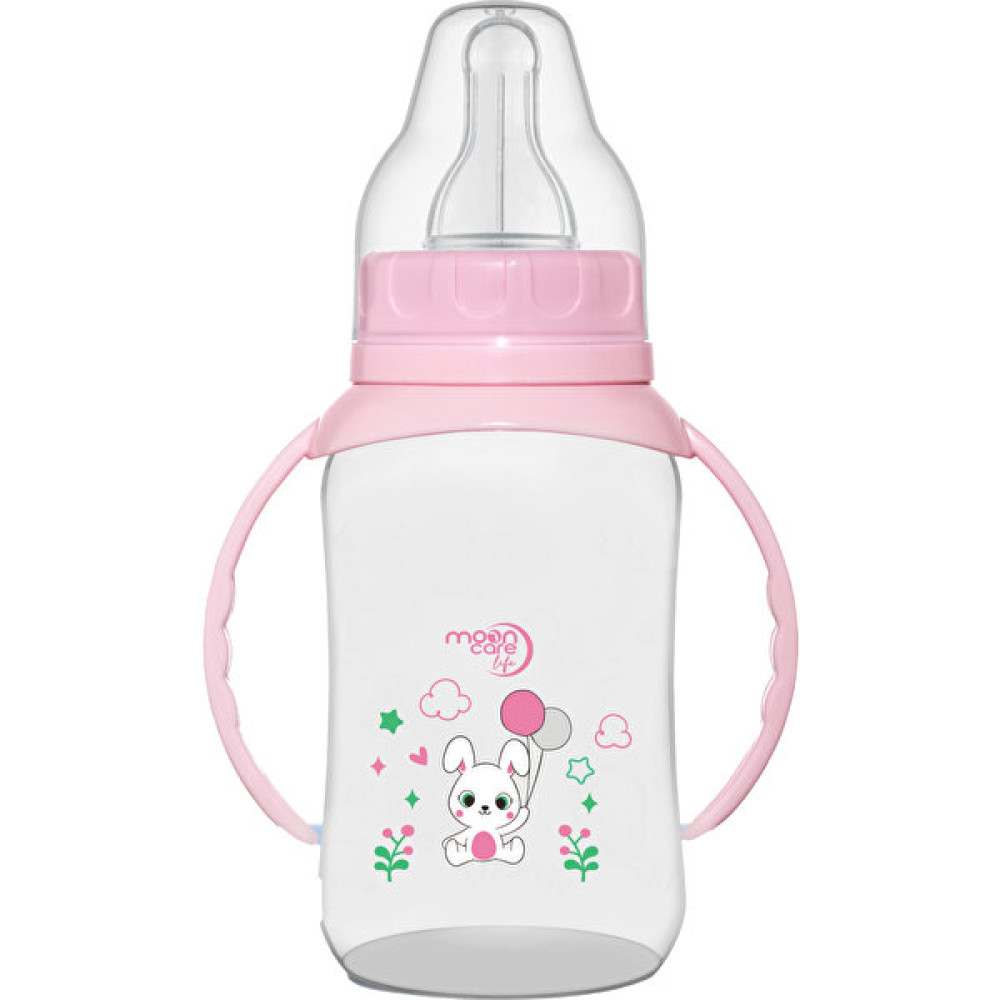 Moon Care Lıfe Klasik Kulplu Biberon 150 ml - Pembe Biberon Fiyatı