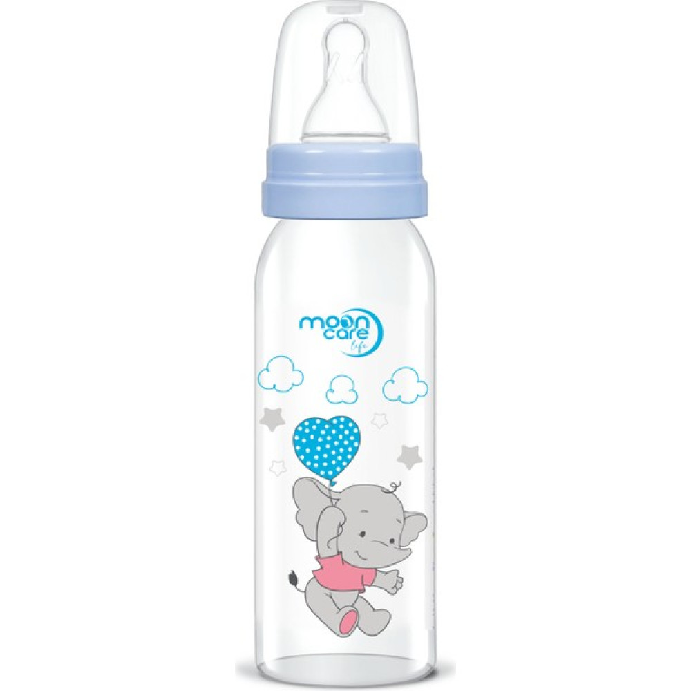 Moon Care Life Klasik Pp Biberon 250 ml Mavi - Açık Mavi Biberon Fiyatı
