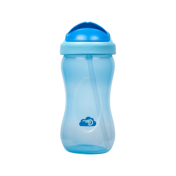 Moon Care Lıfe Renkli Pipetli Bardak 350 ml - Mavi Suluk Fiyatı