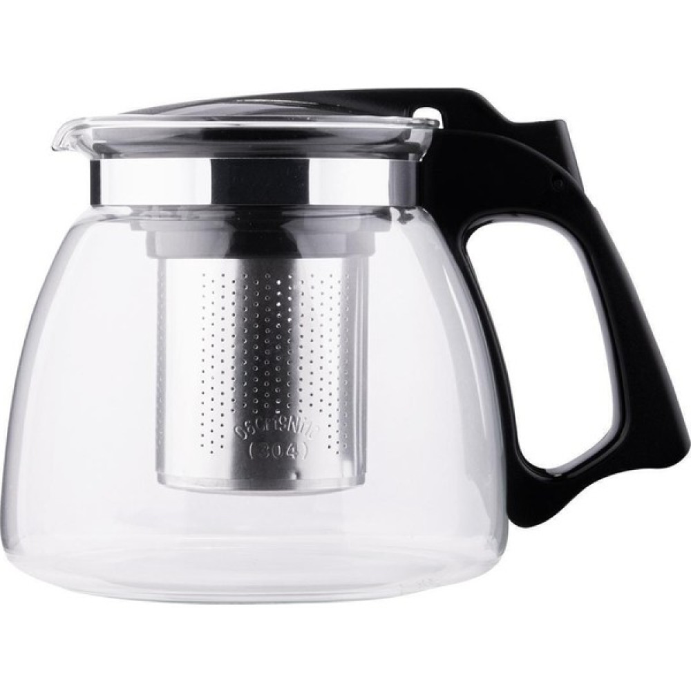 MOON HANDMADE 1100 Lt Çelik Süzgeçli Cam Isıya Dayanıklı Çaydanlık Bitki Çayı Demliği Çay / Çaydanlık Setleri Fiyatı