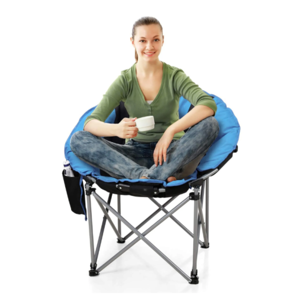 Moon Kamp Sandalyesi Relax Kamp Koltugu Xxl Kalin Profil 120Kg 85Cm Kamp Sandalyesi Fiyatı