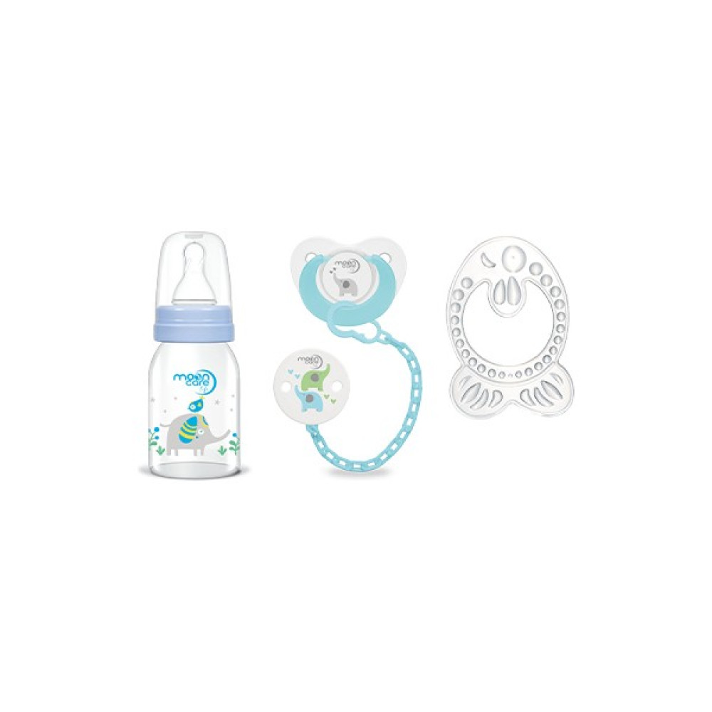Mooncare 0-6 Ay Bebek Bakım Seti – 125 ml Biberon, Emzik ve Diş Kaşıyıcı Oto Boyaları Fiyatı
