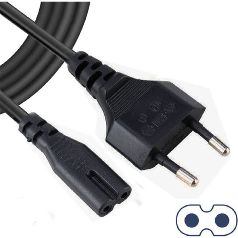 Moonkip Ac-Dc Yeni Nesil Güç Elektrik Kablosu Çift Iki Oluklu 1.5mt 1,5 Metre Apple Tv 1. 2. 3. Uyumlu Cable Powerline Adaptör Fiyatı