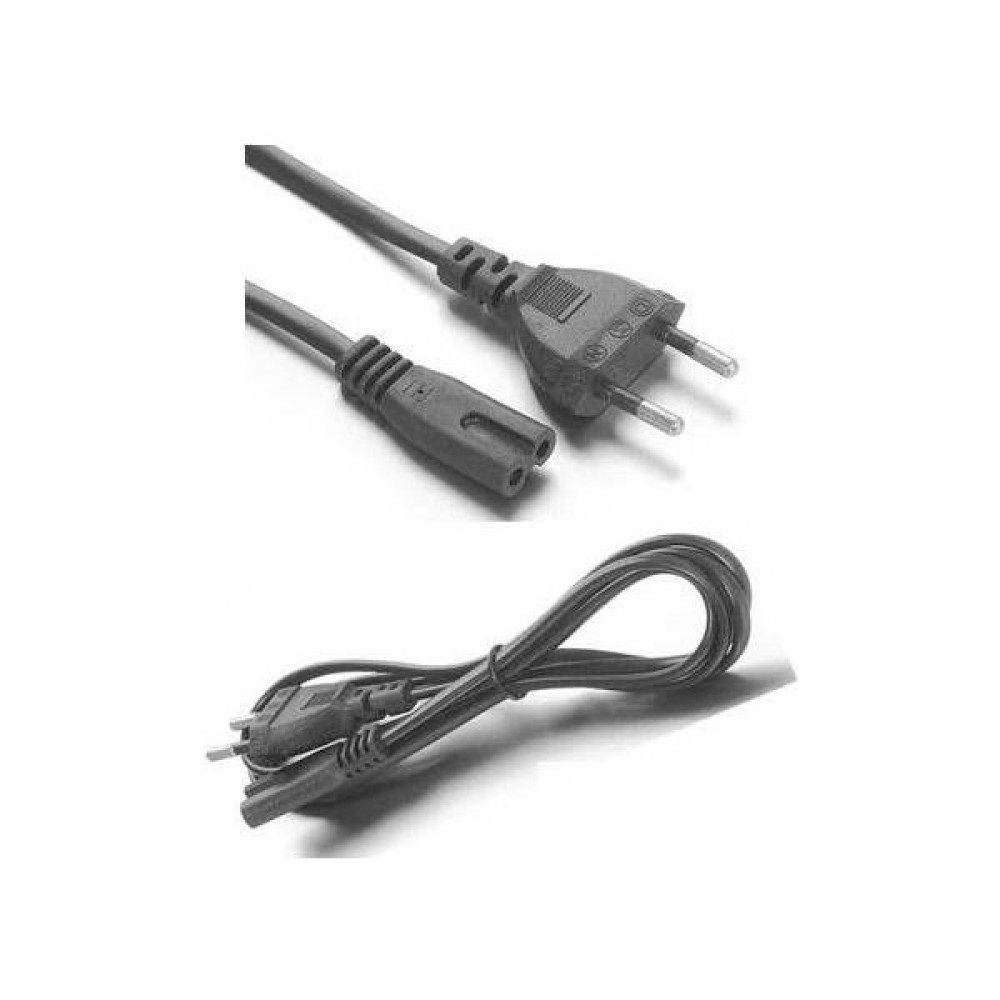 Moonkip Teyp Fişi - Notebook Adaptör Power Kablosu 2 Pin - 1.5 Metre -Power Güç Elektrik Kablosu Playstation 3 Uyumlu Güç Kablosu Fiyatı