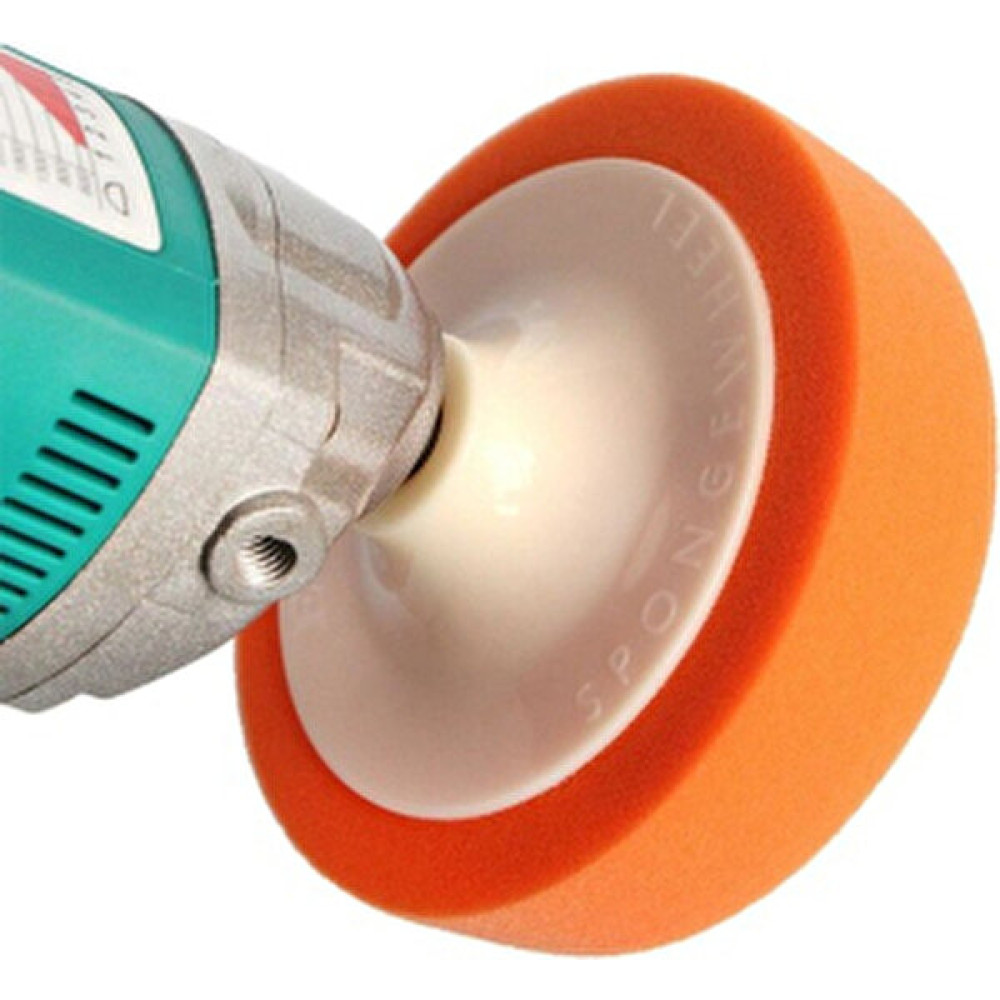 Moonlight Outdoor Pasta Cila Polisaj Süngeri Zımpara Tabanlı 150 mm Turuncu M14 Pasta Cila Matkap Aparatlı 2'li Set Oto Bakım & Temizlik Ürünleri Fiyatı
