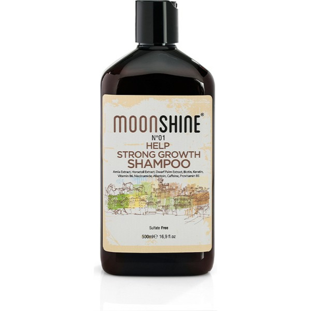 Moonshine Help Strong Growth Shampoo (Güçlü Uzamaya Şampuan) 500 ml Şampuan ve Saç Kremi Fiyatı
