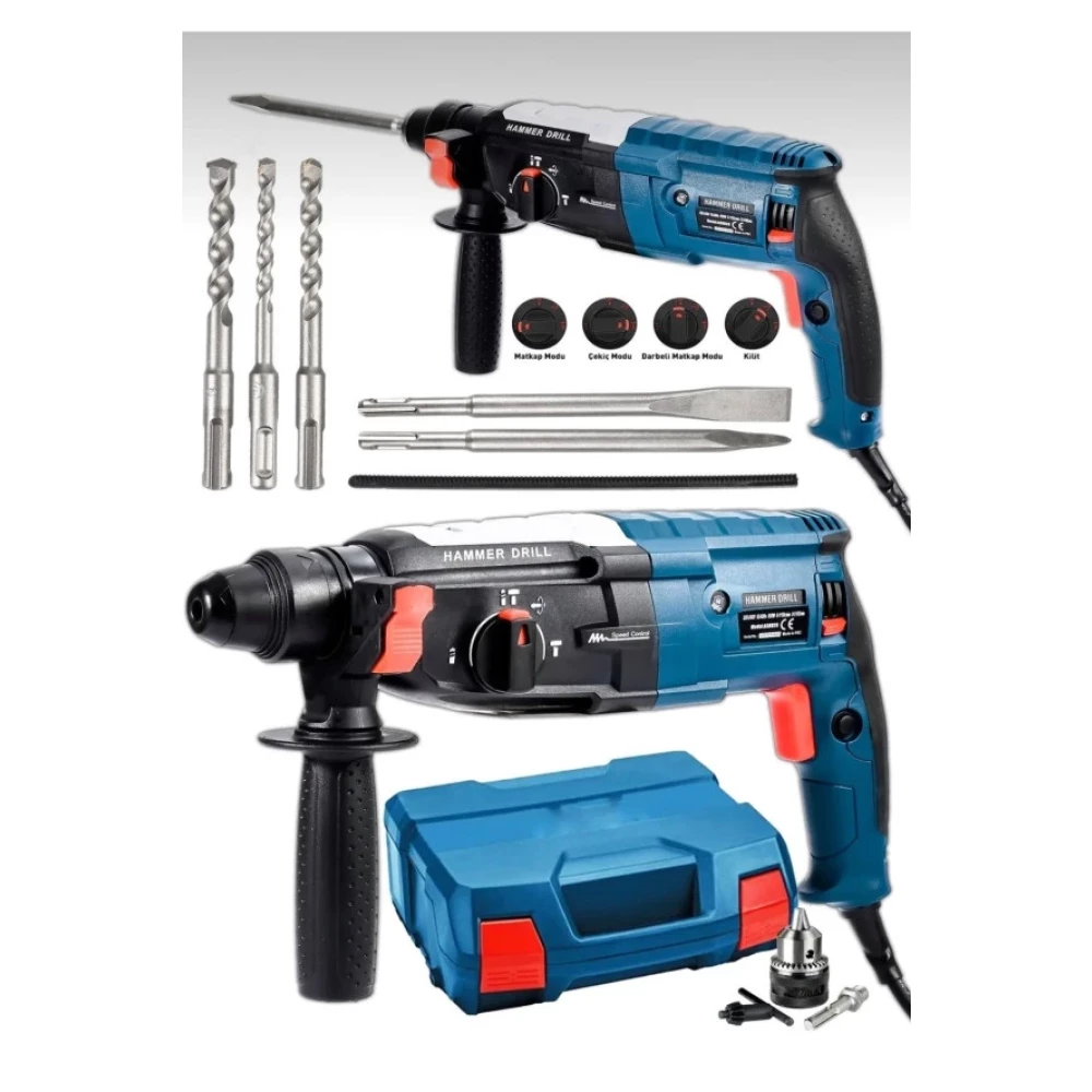 Moonshop Japan Pro 4200 W Kirici Delici Darbeli Hilti Matkap Bakir Sargili Celik Sanzuman 2-28Mm 5 Uc Kırıcı Deliciler & Kırıcılar Fiyatı