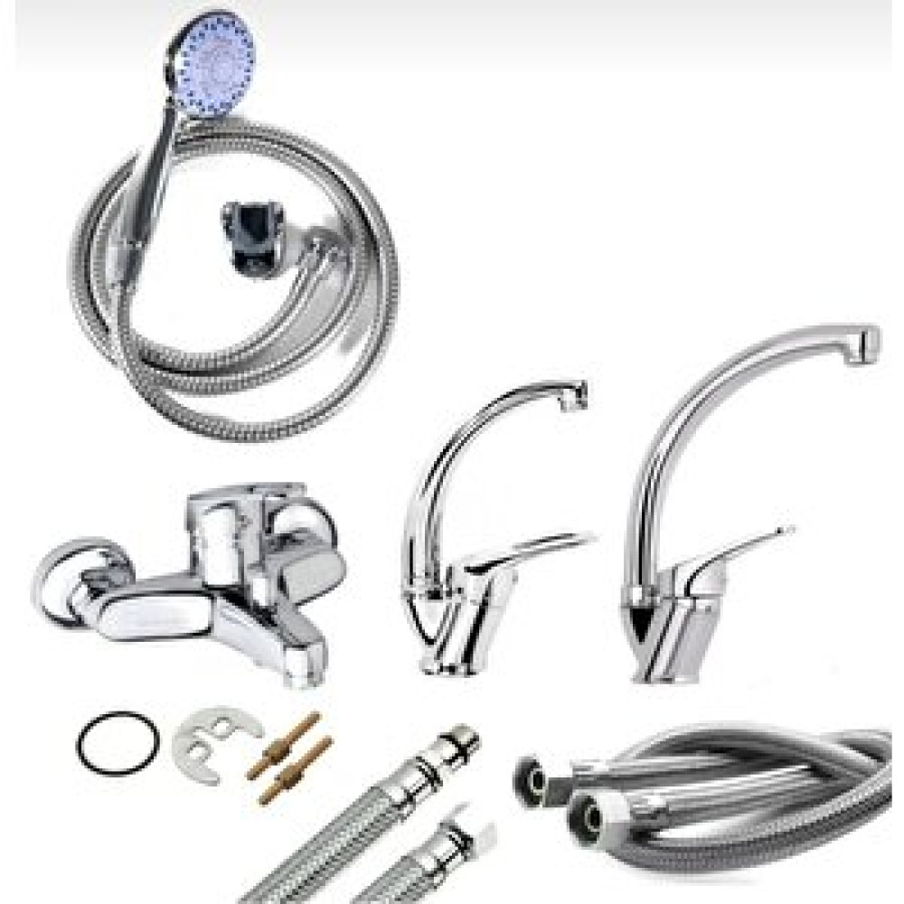 Moonshop New 5 Yıl Garantili Bat Seti 4 Lü Banyo-lavabo-mutfak-duş Seti Aç Kapa Batarya. Moonshopbataryaset 140 Bataryalar Fiyatı