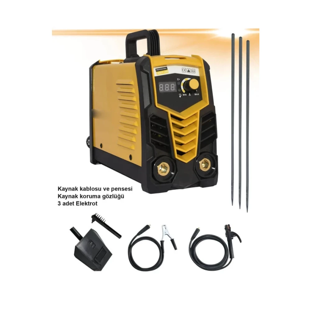 Moonshop Pro Alman Seri 200 Amper Xcift Kartli Gostergeli Beraber Invertor Kaynak Makinasi Kaynak Makineleri Fiyatı