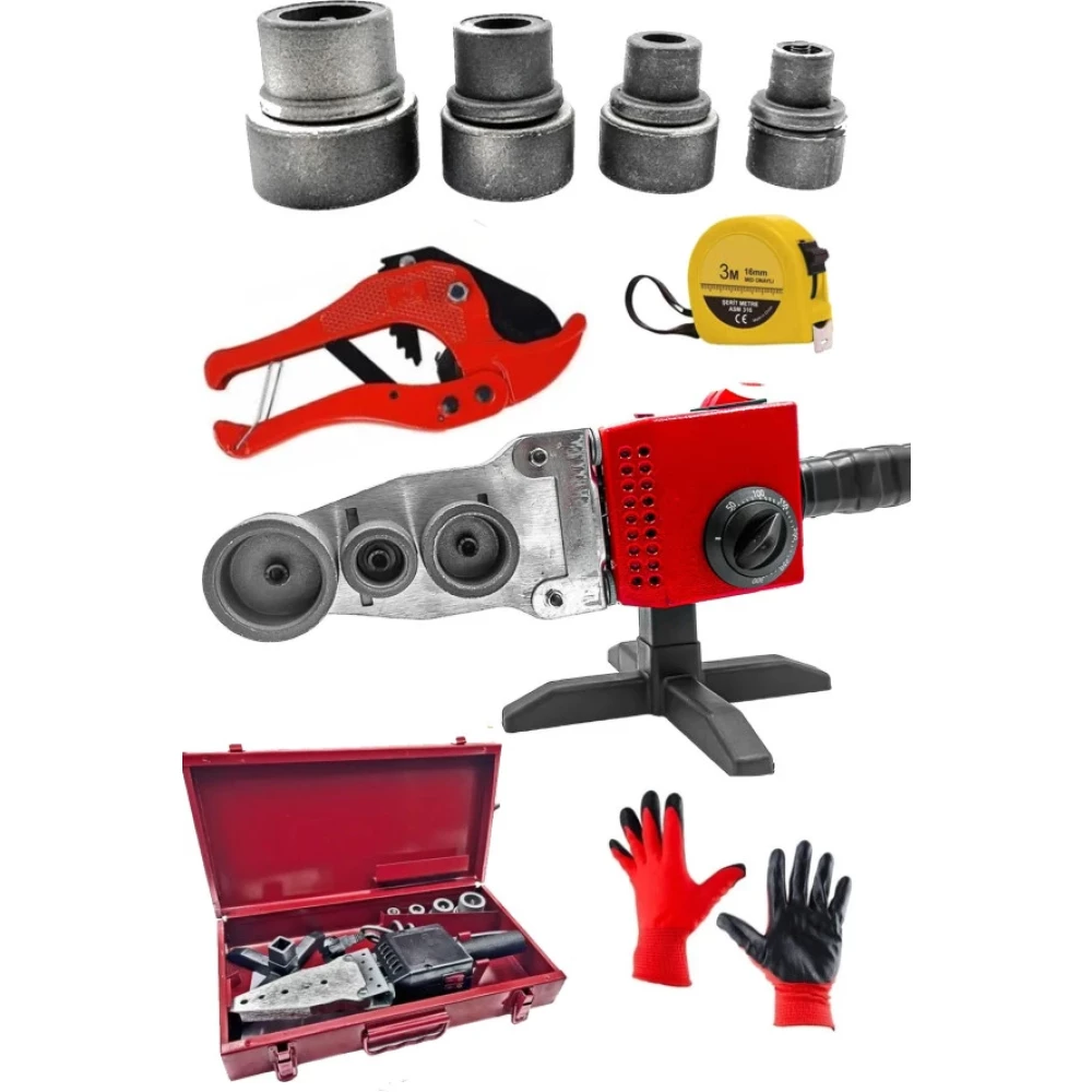 Moonshop Pro Cift Residansli 1900 Watt Isi Ayarli Pprc Buyuk Plastik Boru Kaynak Makinesi Metre Kaynak Makineleri Fiyatı