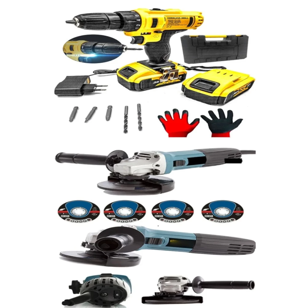 Moonshop Pro Full Set Full Setli Matkap Ve Bakir Sargili Taslama Spral Ve Hediyeleri. Kırıcı Deliciler & Kırıcılar Fiyatı