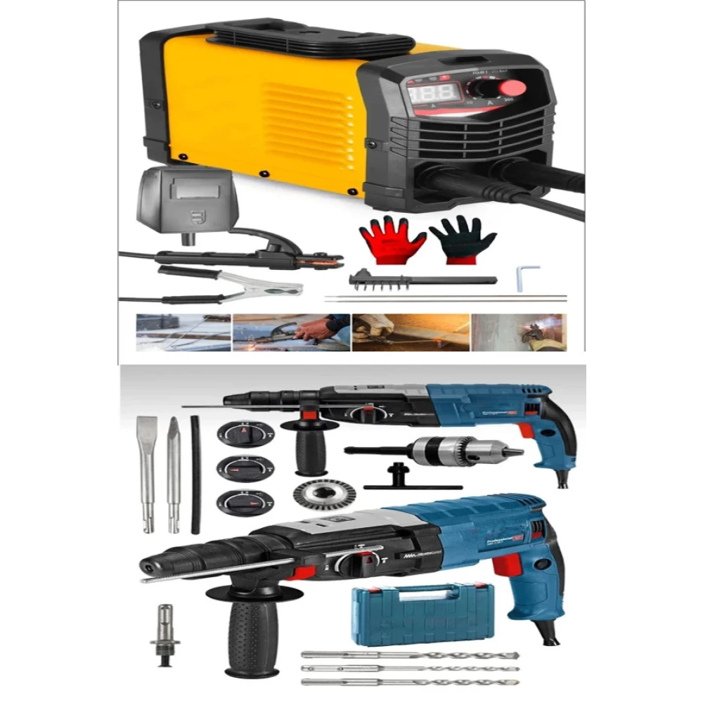 Moonshop Pro Full Set Invertir Kaynak Hilti Matkap Kirici Delici Set Kaynak Makineleri Fiyatı