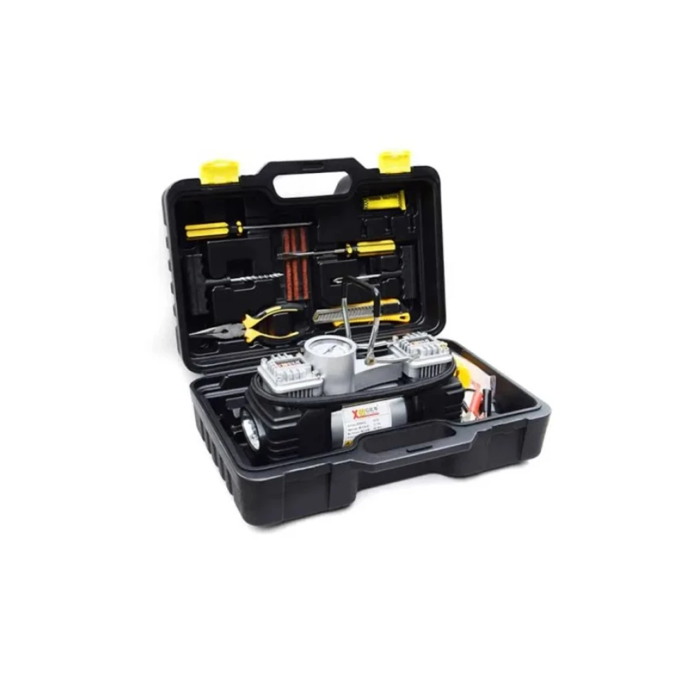 Moonshop Pro Seri Celik Govde Cift Pistonlu 12 V 150 Psi Dakikada 85 Lt Arac Araba Lastik Bot Sisirme Hava Kompresörü Fiyatı