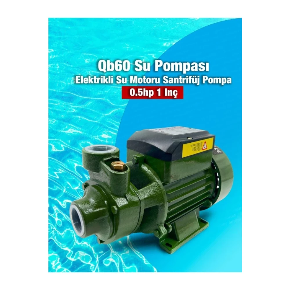 Moonshop Qb-60 Bahce Yuksek Performans Yarim Parmak Su Motoru Su Pompasi Dinamo 24 Ay Garantili Urun Su Motoru Fiyatı