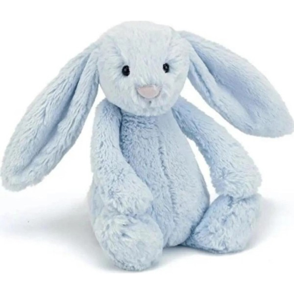 Moontoys Uyku Arkadaşım Sevimli Tavşan Mavi 34 cm - 01-Mavi Peluş Oyuncaklar Fiyatı