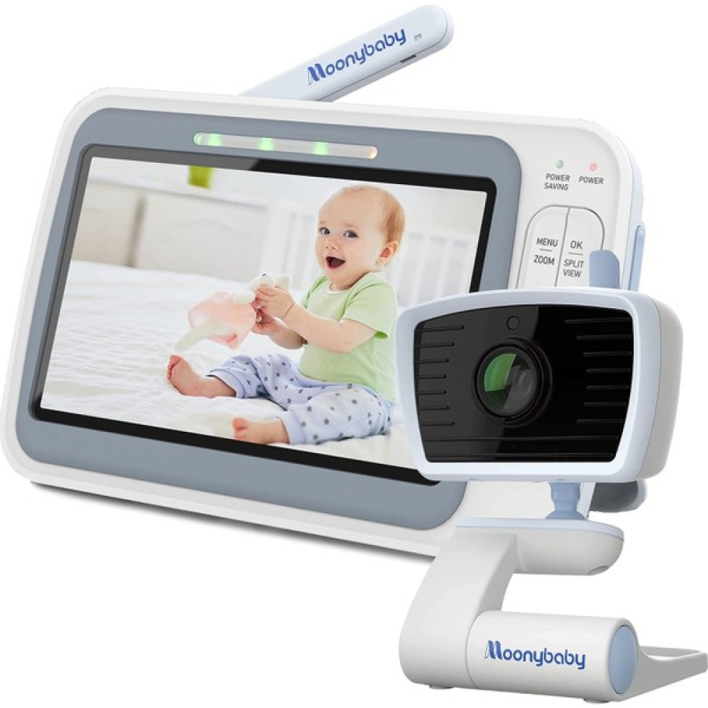 Moonybaby 5" Hd Düşük Emf Kablosuz Bebek Monitörü, Kameralı ve Sesli Oto Boyaları Fiyatı
