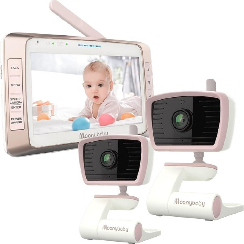 Moonybaby 5" Uzun Menzilli 2 Kameralı Bebek Monitörü, Wifi Gerekmez Oto Boyaları Fiyatı