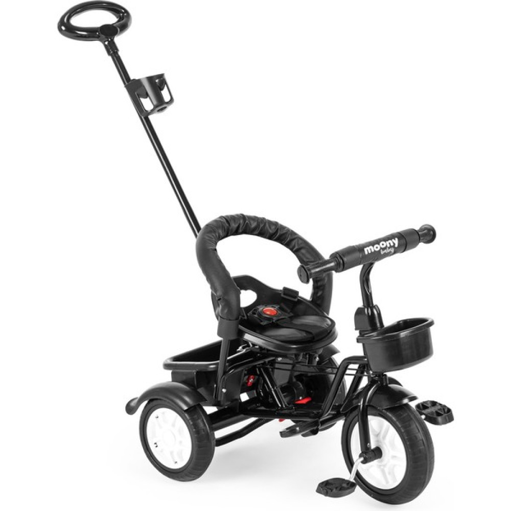 MoonyBaby MB504 Trend Bike Ebeveyn Kontrollü 3 Tekerlekli Çocuk Bisikleti - Siyah Açık Hava, Deniz ve Spor Oyuncakları Fiyatı