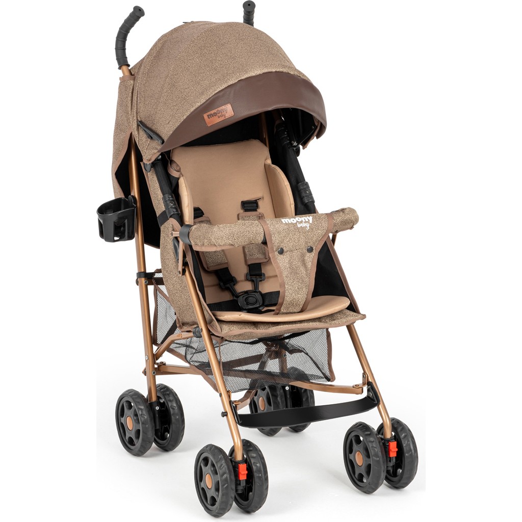 Moonybaby Suit Tam Yatar Hafif Baston Bebek Arabası - Baston Puset - Kahverengi Bebek Arabası ve Pusetler Fiyatı