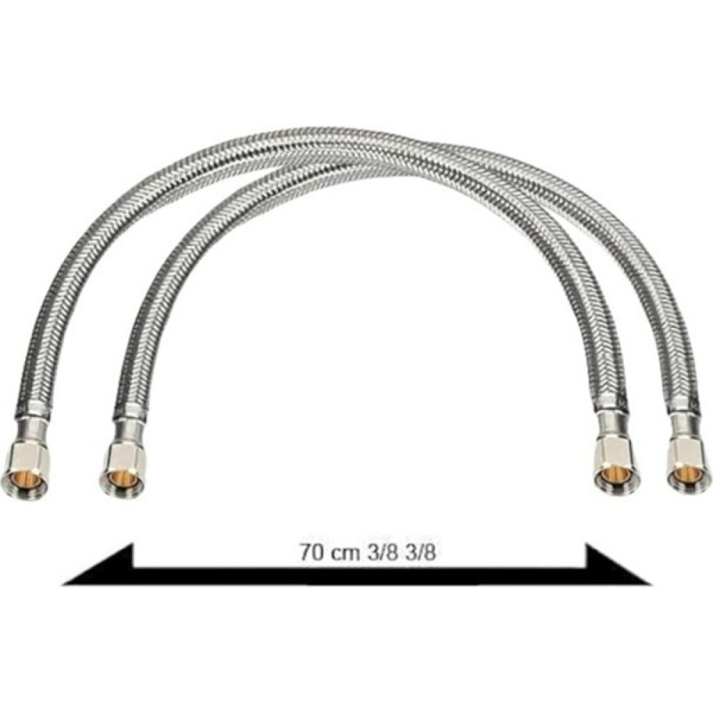 Moosy Çelik Örne Klozet Taharat Flexi Hortumu 2 Adet 70 cm 3/8 Oto Boyaları Fiyatı