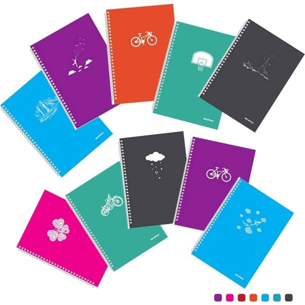 Mopak Pastel Spiralli Pp Kapak A4 72 Yp Çizgili Defter Defter Fiyatı