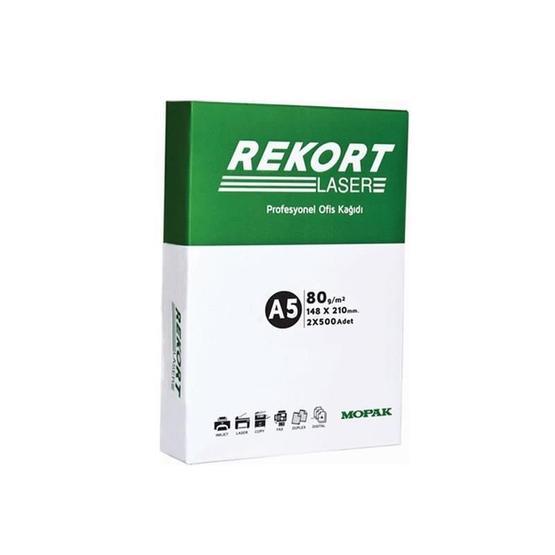 Mopak Rekort 1000'li 1 Paket A5 Fotokopi Kağıdı Fotokopi Kağıdı Fiyatı