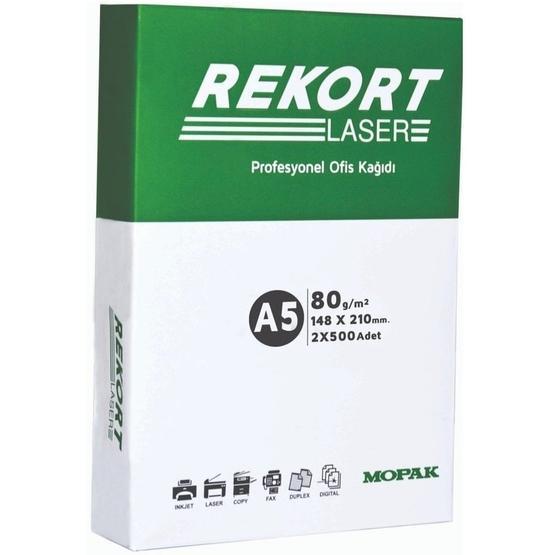 Mopak Rekort 1000'li 1 Paket A5 Fotokopi Kağıdı