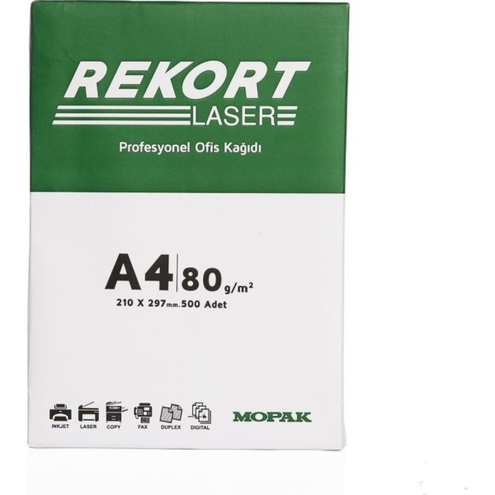 Mopak Rekort 80Gr A4 Fotokopi Kağıdı Fotokopi Kağıdı Fiyatı