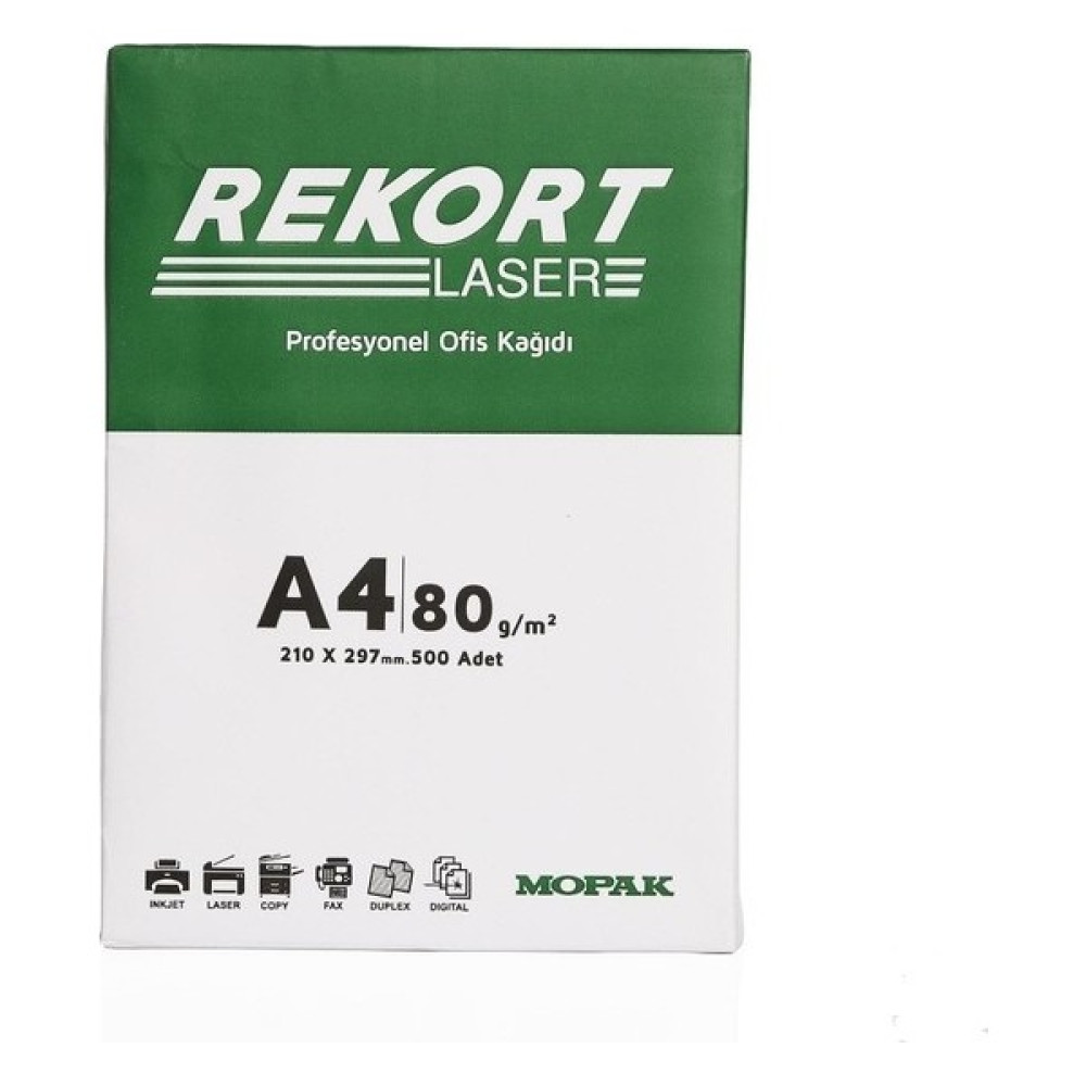 Mopak | Rekort A4 80 Gr 500 Lü Fotokopi Kağıdı Fotokopi Kağıdı Fiyatı