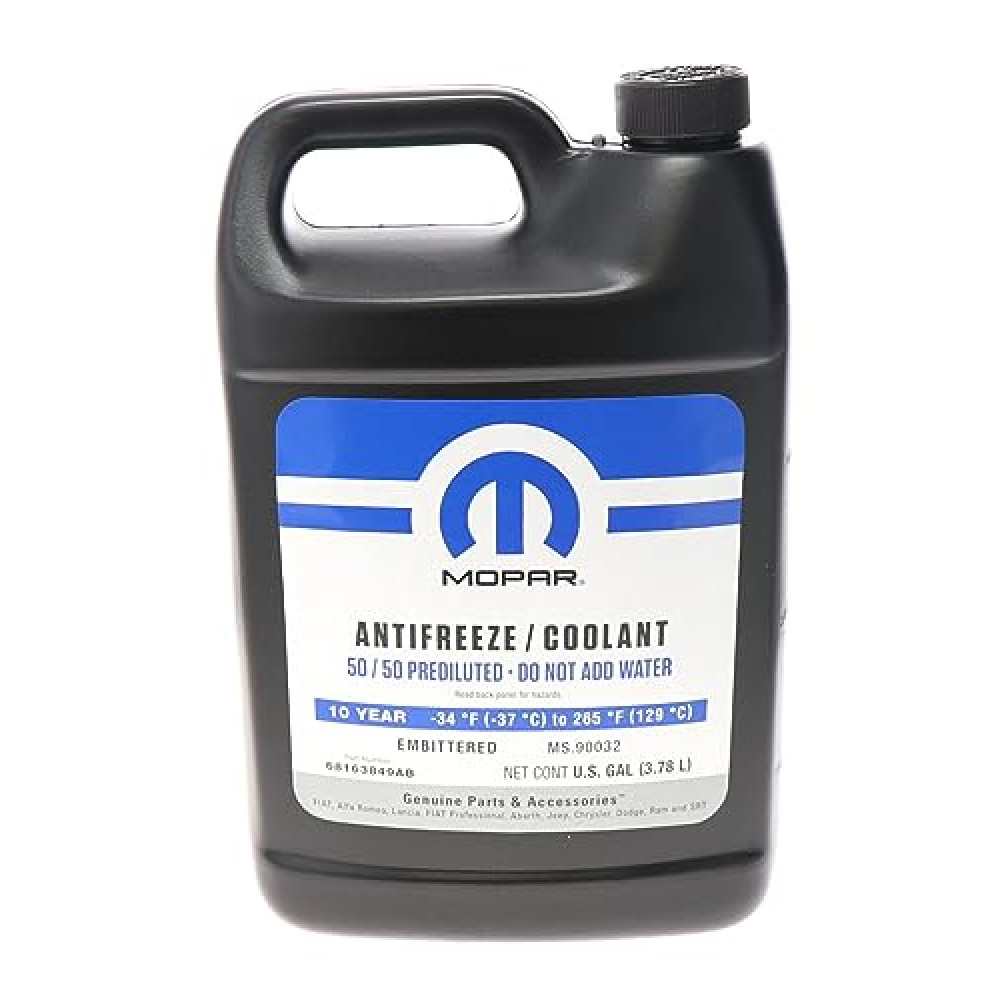 Mopar 10 Year/150,000 Mile Coolant 50/50 Premixed