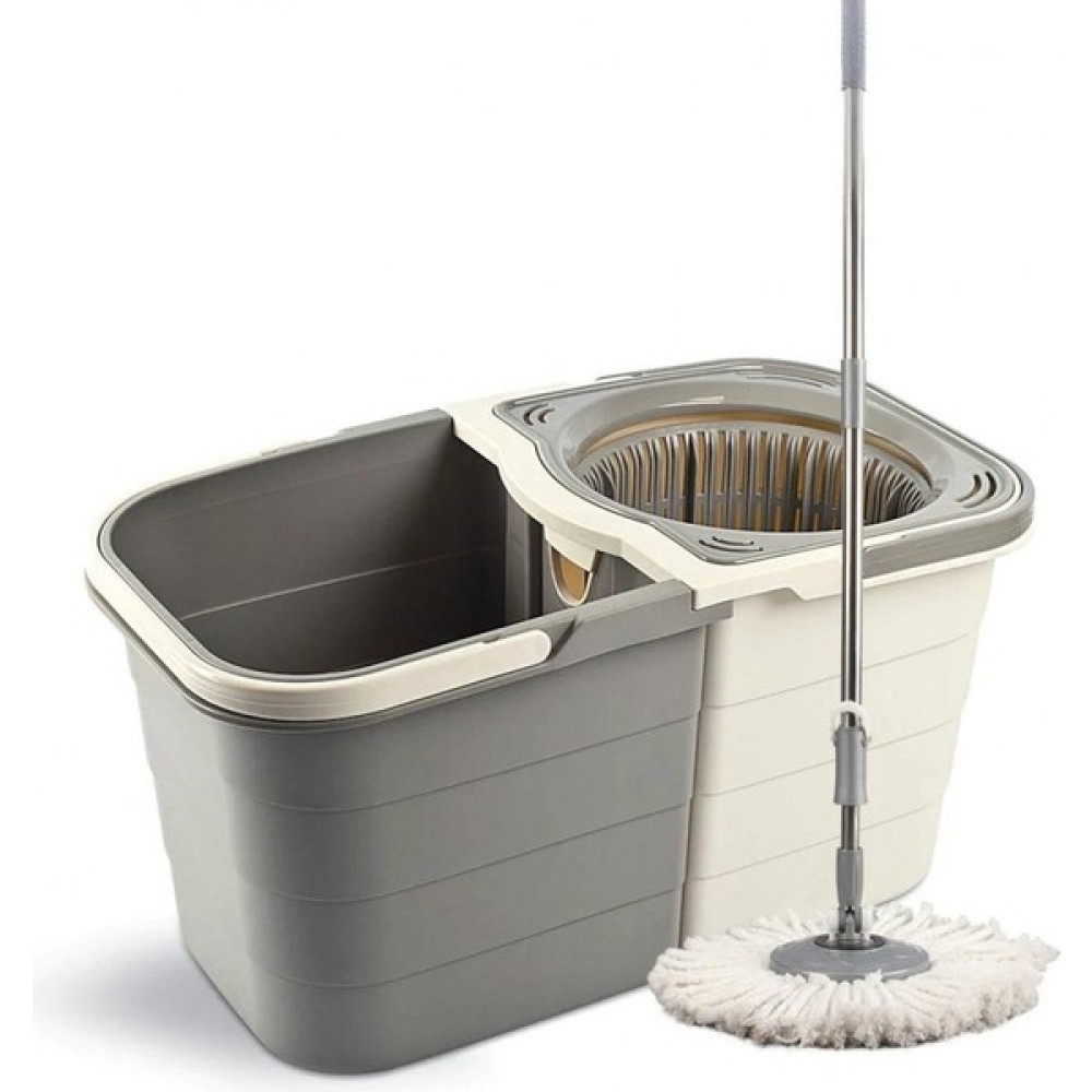 Mopmatik Süper Turbo Döner Başlıklı Temizlik Seti Mopset Vileda Double Siyah - Beyaz 19 Litre MR-235 Temizlik Malzemeleri Fiyatı