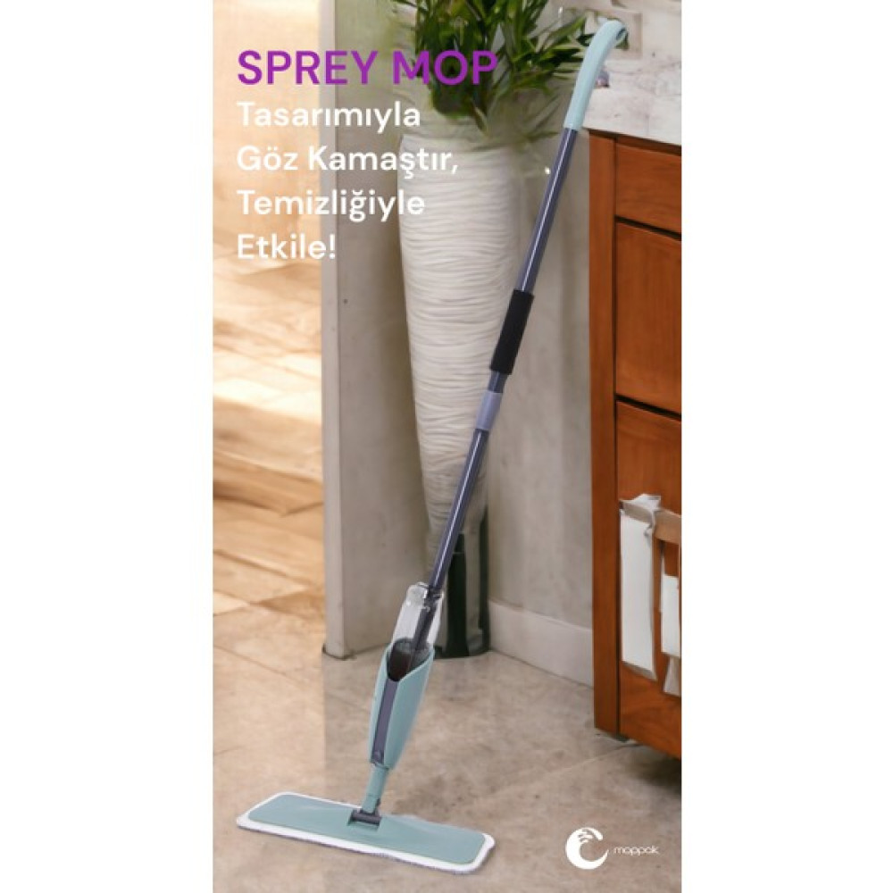 Moppak Yüksek Kalite Mikrofiber Bezli Sprey Mop Temizlik Malzemeleri Fiyatı