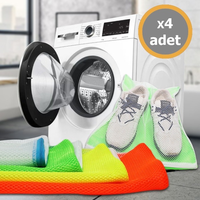 Mor Bebe Ultra Lüx 4'lü Fermuarlı Yıkama Filesi Bebek Kirli Torbası Fiyatı