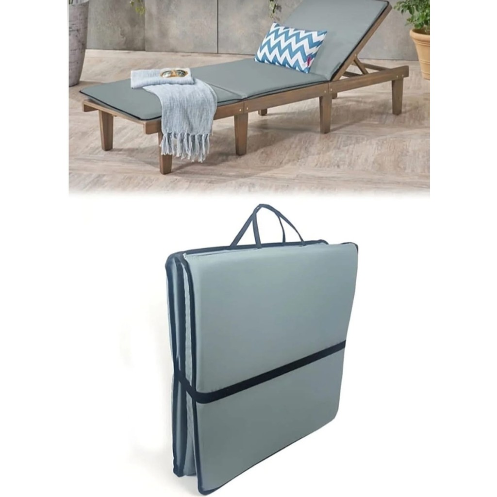 Mor Minder Katlanır Şezlong Minderi Gri Sünger Dolgu Malzemesi ile Plaj ve Kamp İçin 170 x 52 cm SSD / Solid State Drive Fiyatı