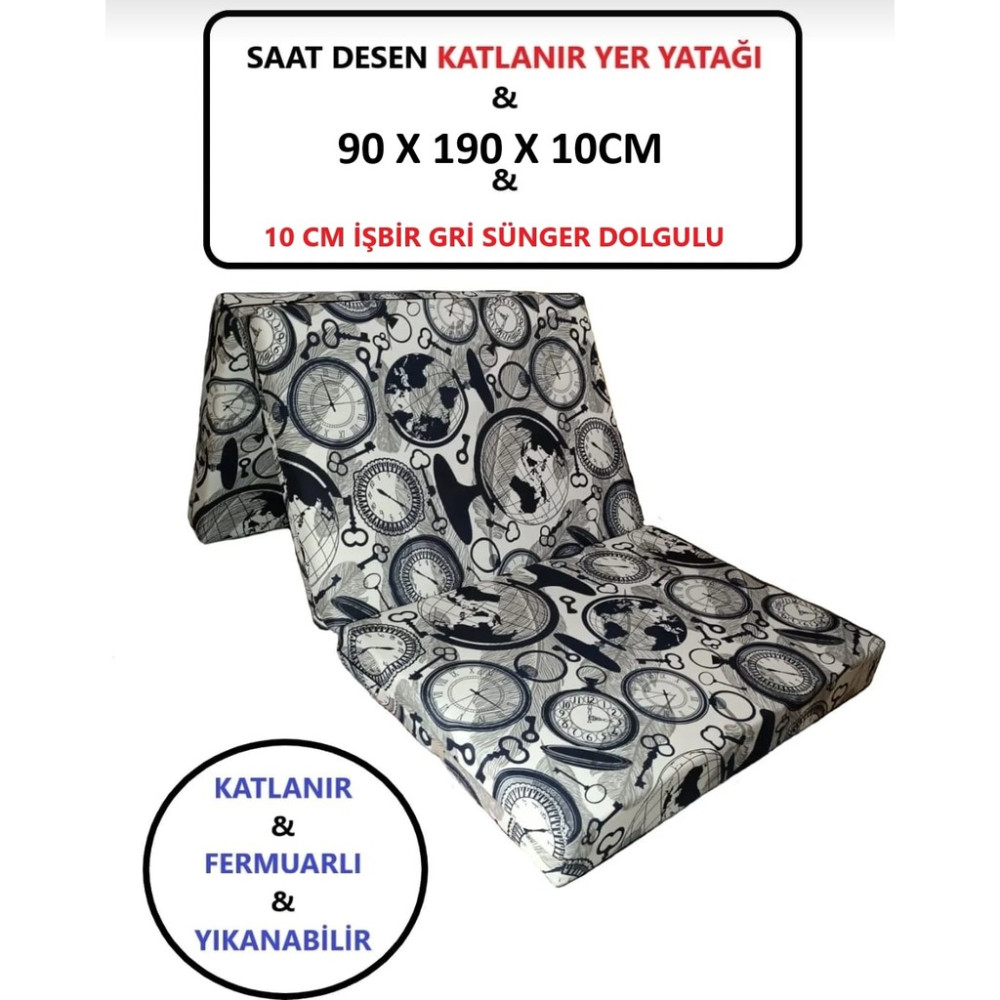 Mor Minder Katlanır Yer Yatağı Tek Kişilik Sünger Minder Yatak 90X190X 10 cm Gri Kalın Süngersaatdesen - 90 x 190 x 10 cm SSD / Solid State Drive Fiyatı