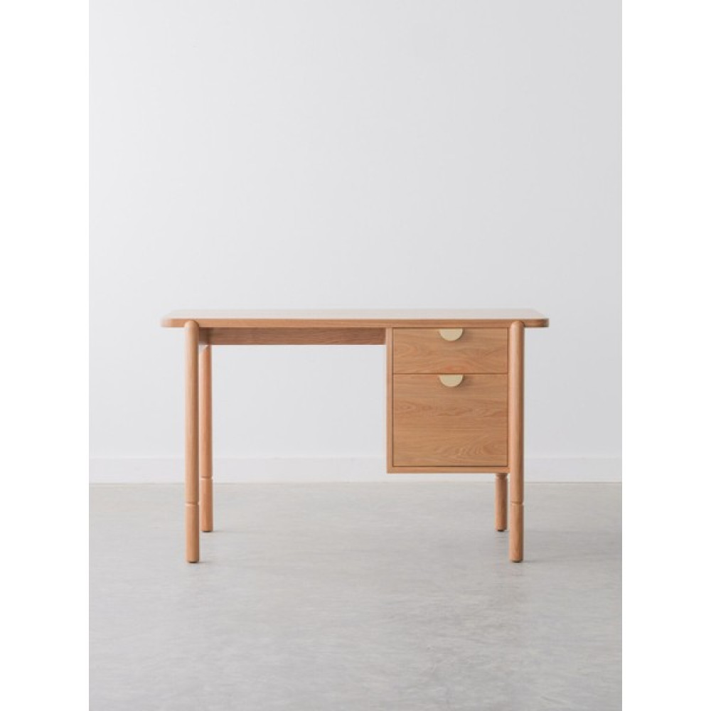 Mor Salkım Vixen Çalışma Masası - 120 x 65 x 75cm - Naturel Çalışma Masası Fiyatı