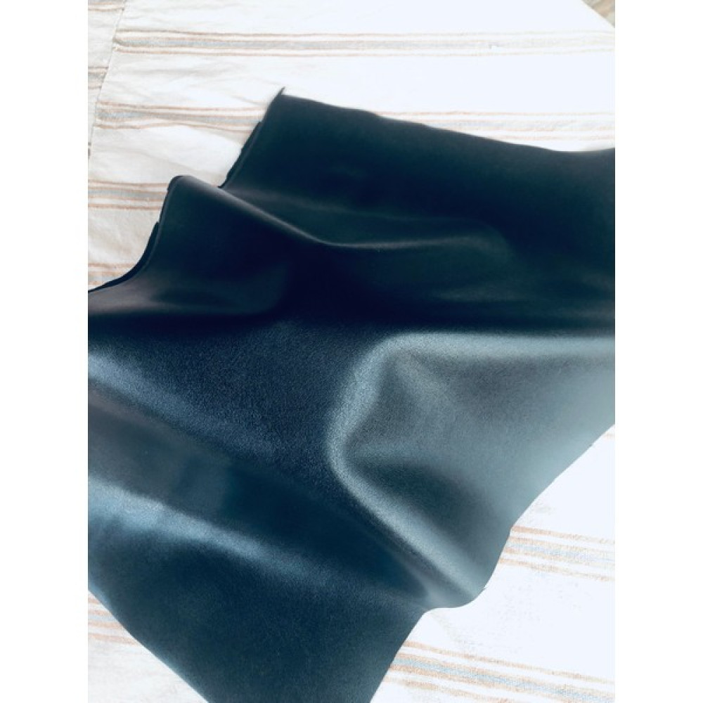 Mor Tırtıl Giyimlik Siyah Suni Deri - 01-Siyah - 100 cm - 150 cm Kumaşlar Fiyatı