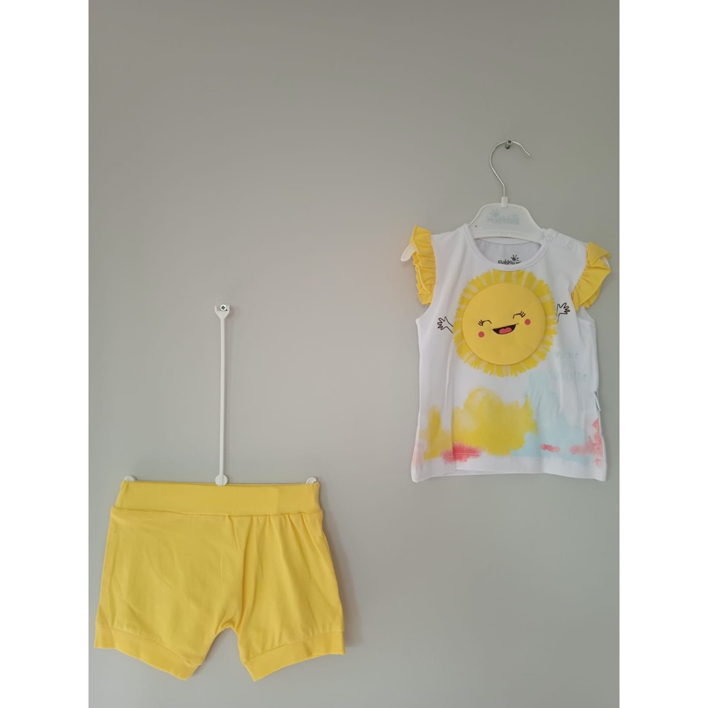 Mor Tırtıl Kız Bebek Şortlu Takım Giyim & İç Giyim Fiyatı