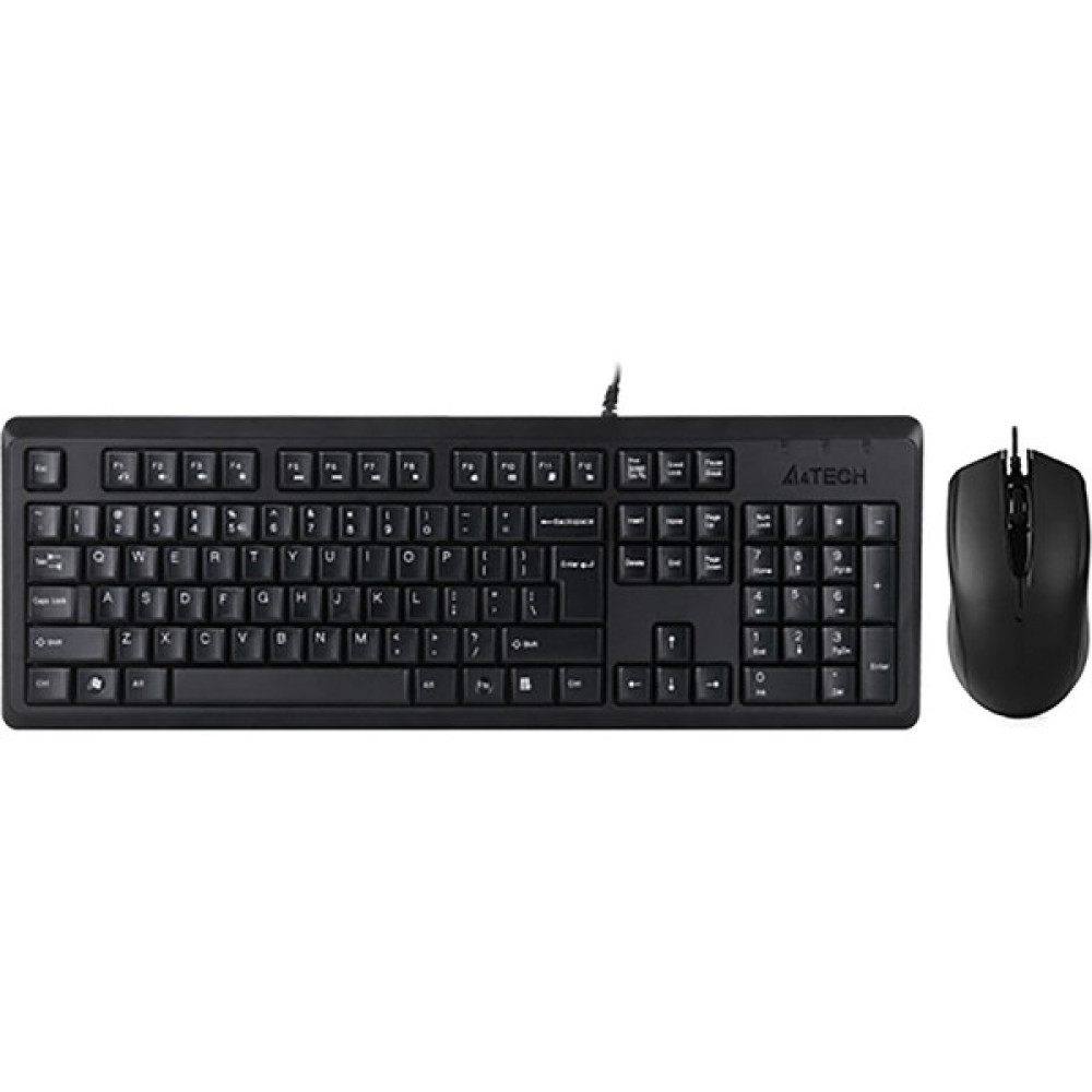 Moraksesuar A4 Tech Klavye Mouse Seti Kablolu Q USB KR-9276 Siyah Oto Boyaları Fiyatı