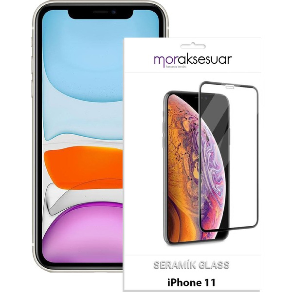 Moraksesuar Apple iPhone 11 Seramik Ekran Koruyucu Esnek Parlak Cam Şeffaf Cep Telefonu Ekran Koruyucusu Fiyatı