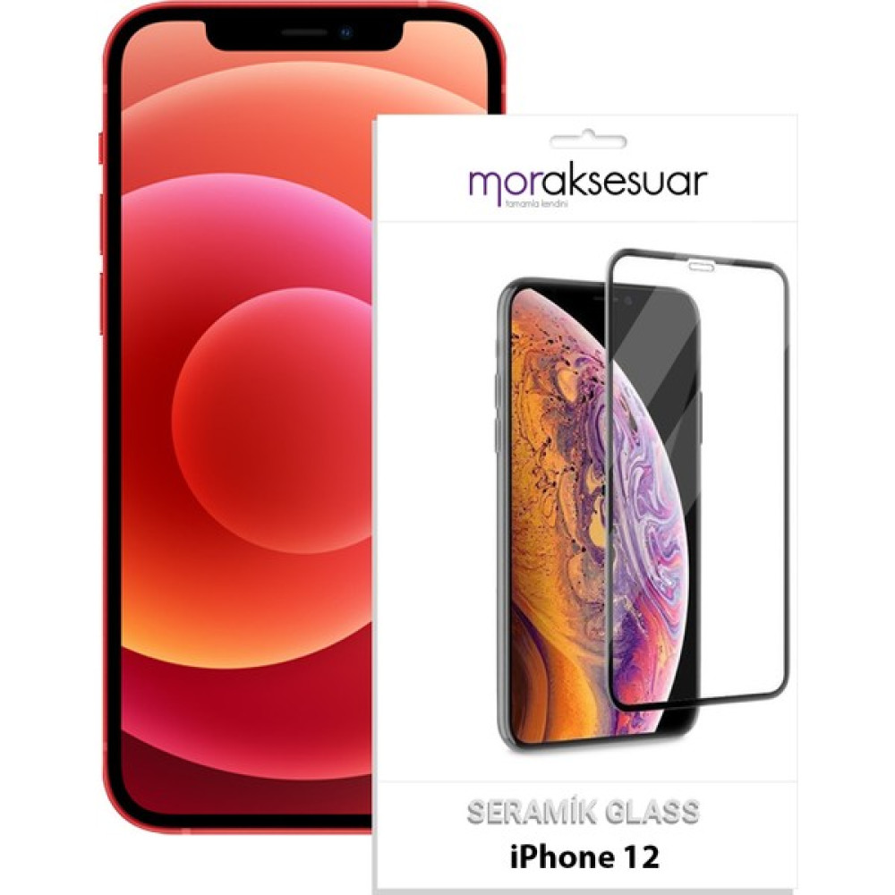 Moraksesuar Apple iPhone 12 Seramik Ekran Koruyucu Esnek Parlak Cam Şeffaf Cep Telefonu Ekran Koruyucusu Fiyatı