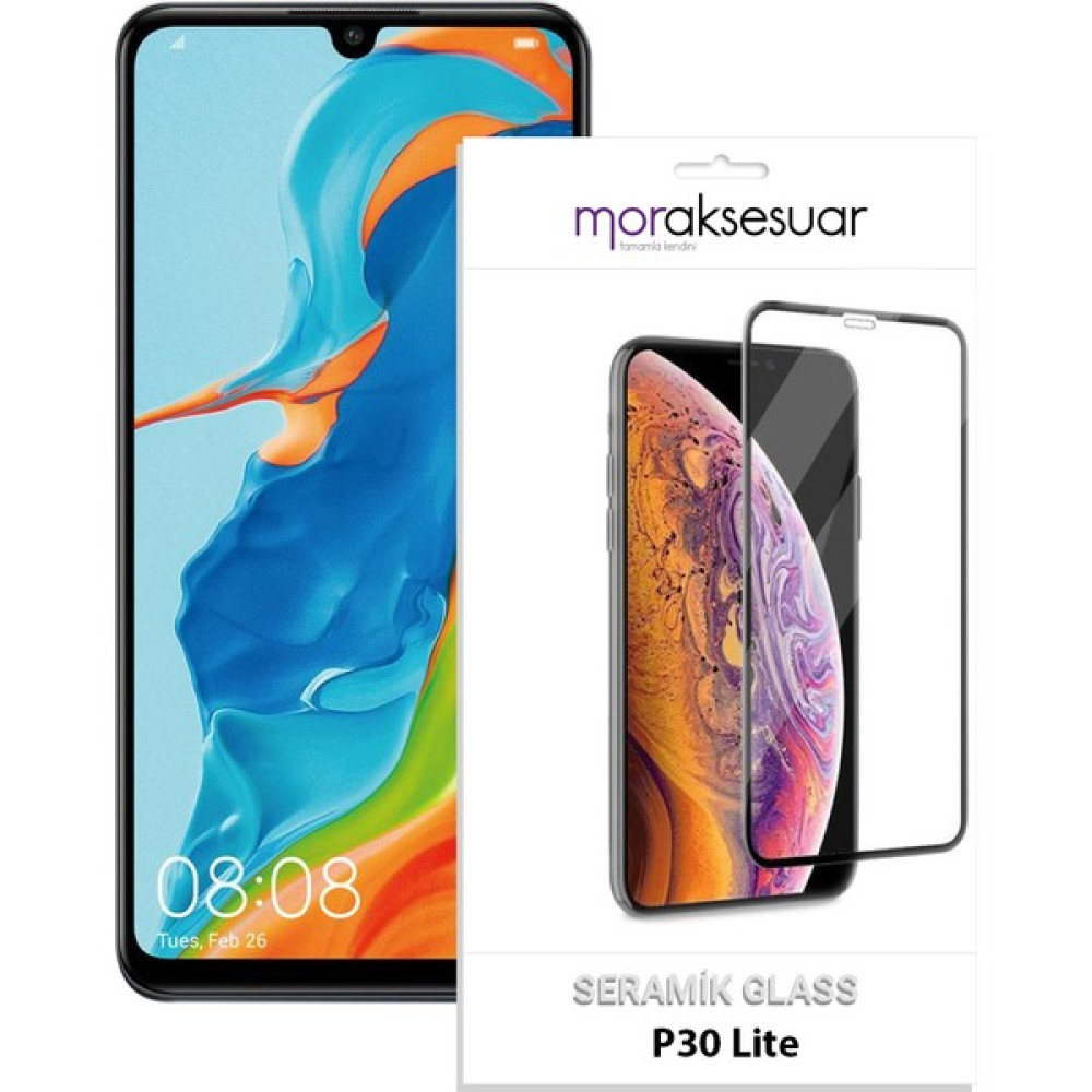 Moraksesuar Huawei P30 Lite Seramik Ekran Koruyucu Esnek Parlak Cam Şeffaf Cep Telefonu Ekran Koruyucusu Fiyatı