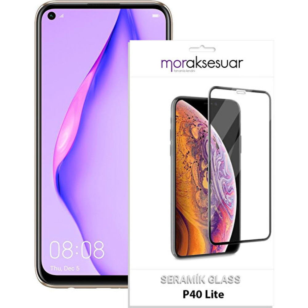 Moraksesuar Huawei P40 Lite Seramik Ekran Koruyucu Esnek Parlak Cam Şeffaf Cep Telefonu Ekran Koruyucusu Fiyatı