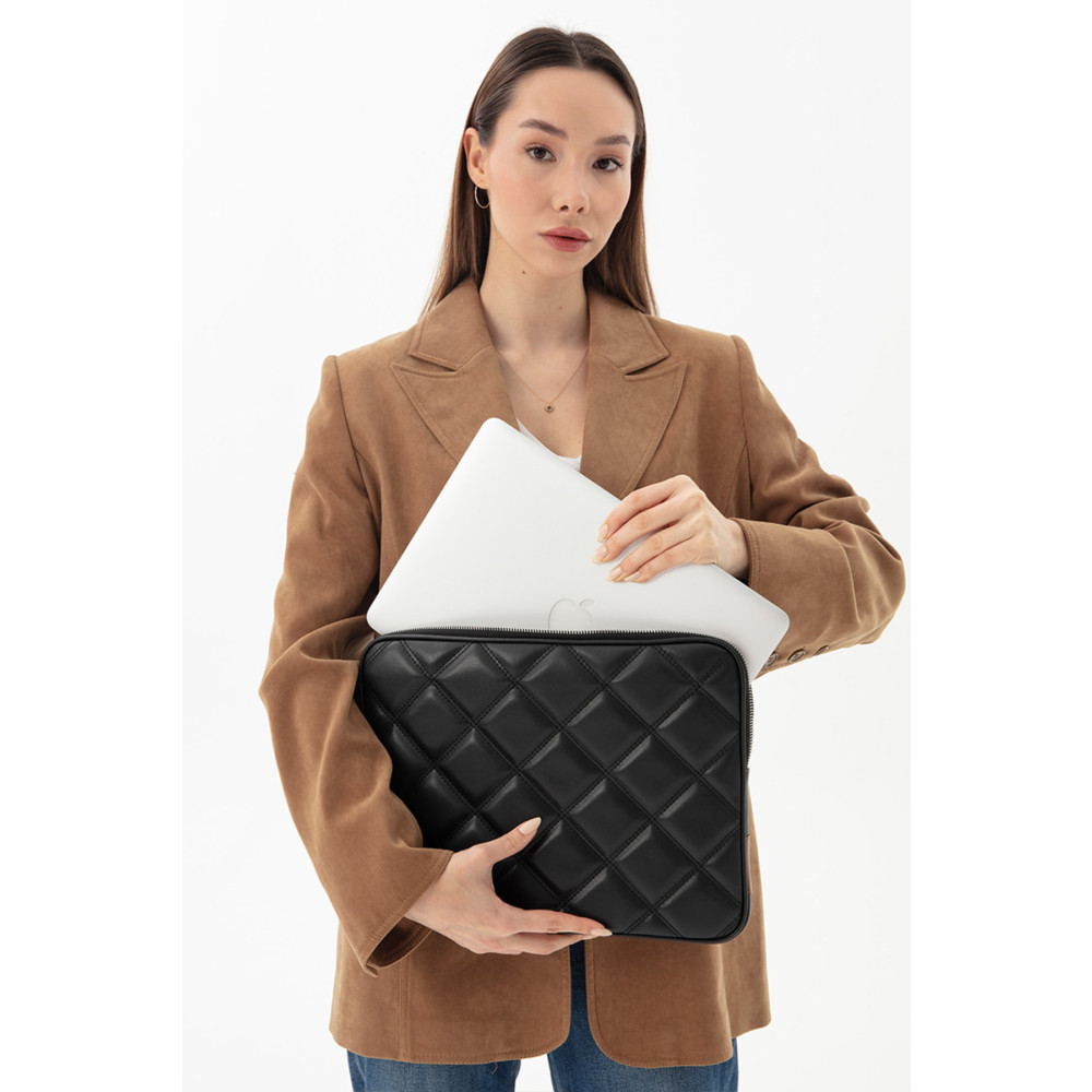 MORCA Macbook Air Pro 13 & 13.3 Inç Laptop Kılıfı Kapitone Siyah Unisex Çanta & Cüzdan ve Seyahat Çantaları Fiyatı
