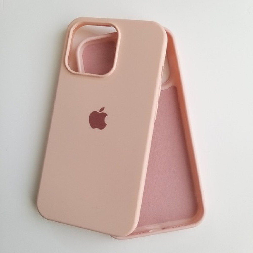 More Gsm Apple iPhone 13 Pro (6.1) Uyumlu Lansman Içi Kadifesilikon Kılıf - Kum Pembe Cep Telefonu Kılıfı Fiyatı