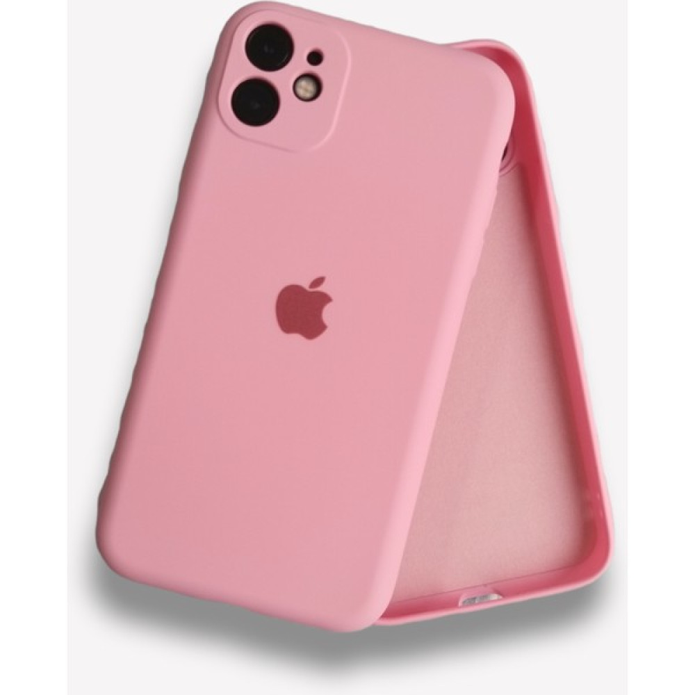 More Gsm iPhone 11 Uyumlu Kamera Korumalı Lansman Içi Kadife Silikon Kılıf - Şeker Pembe Cep Telefonu Kılıfı Fiyatı