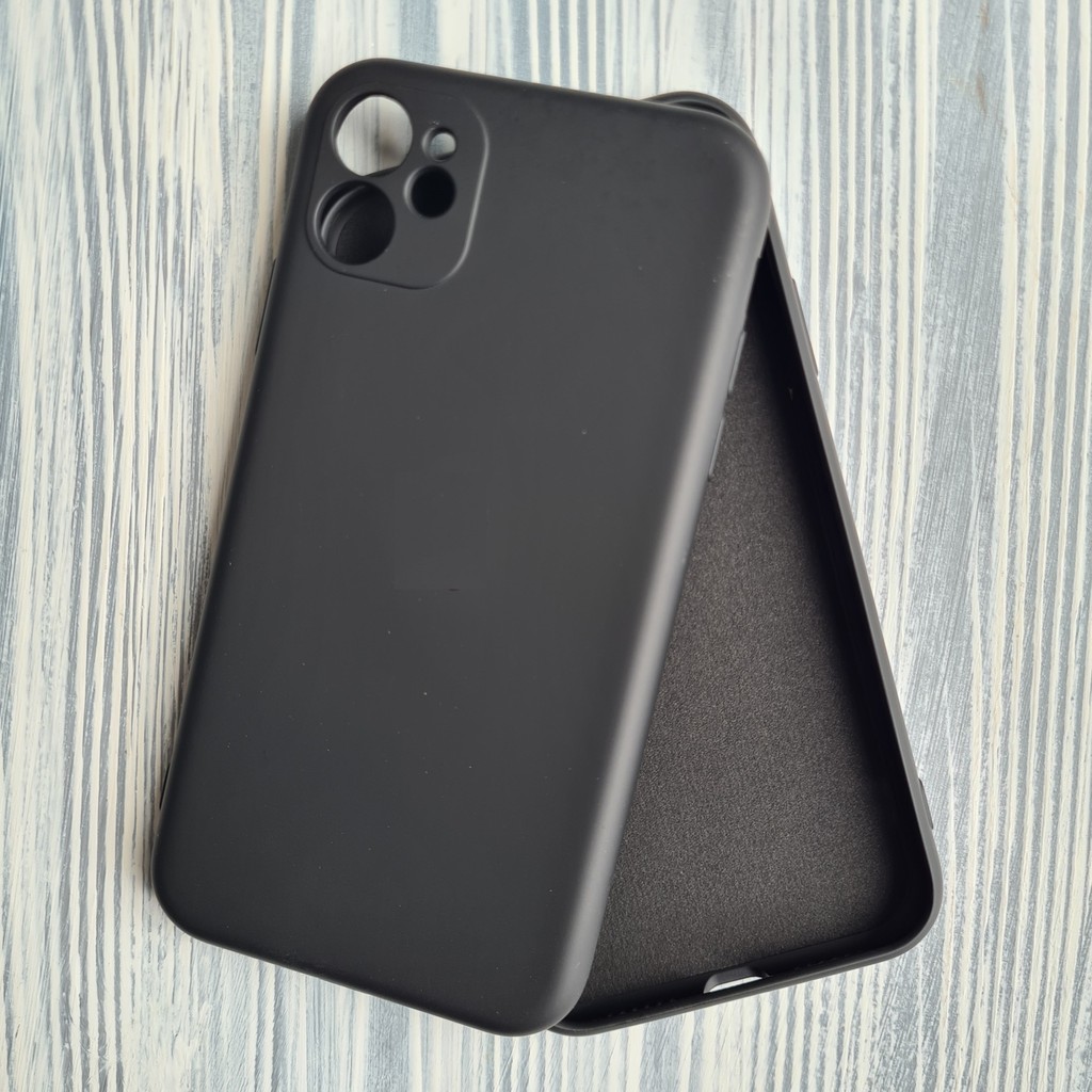 More Gsm iPhone 11 Uyumlu Kamera Korumalı LogosuzLansman Içi Kadife Silikon Kılıf - Siyah Cep Telefonu Kılıfı Fiyatı