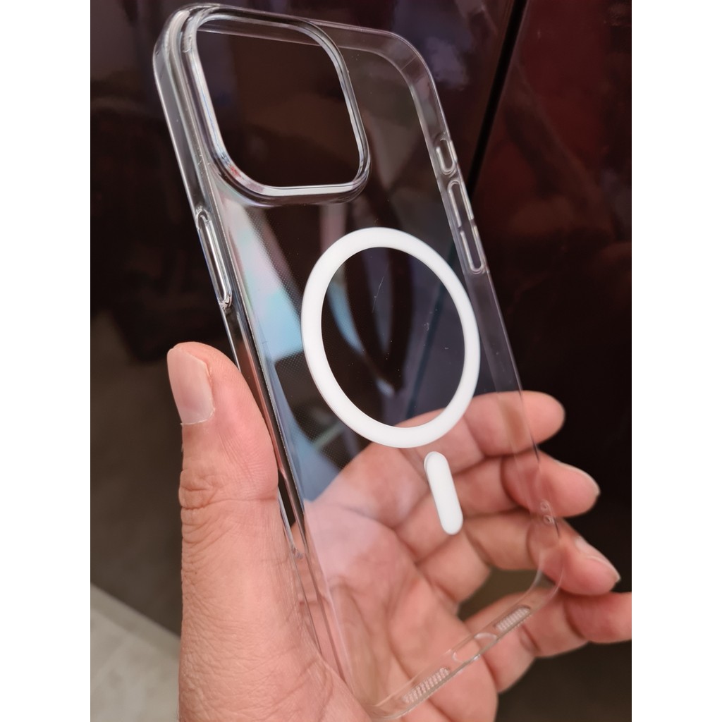 More Gsm iPhone 16 Promax Uyumlu Magsafe Sararmaz Sert Pc Kılıf | Ultra Ince Hafif | Kristal Şeffaf Mika Arka Kapak - iPhone 16 Pro Max Cep Telefonu Kılıfı Fiyatı