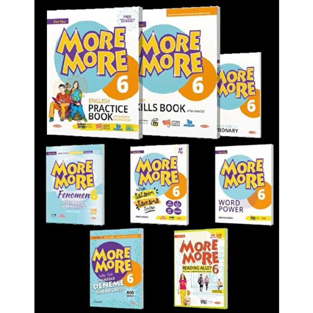More & More 6. Sınıf Tam Set Yabancı Dil Kitapları Fiyatı